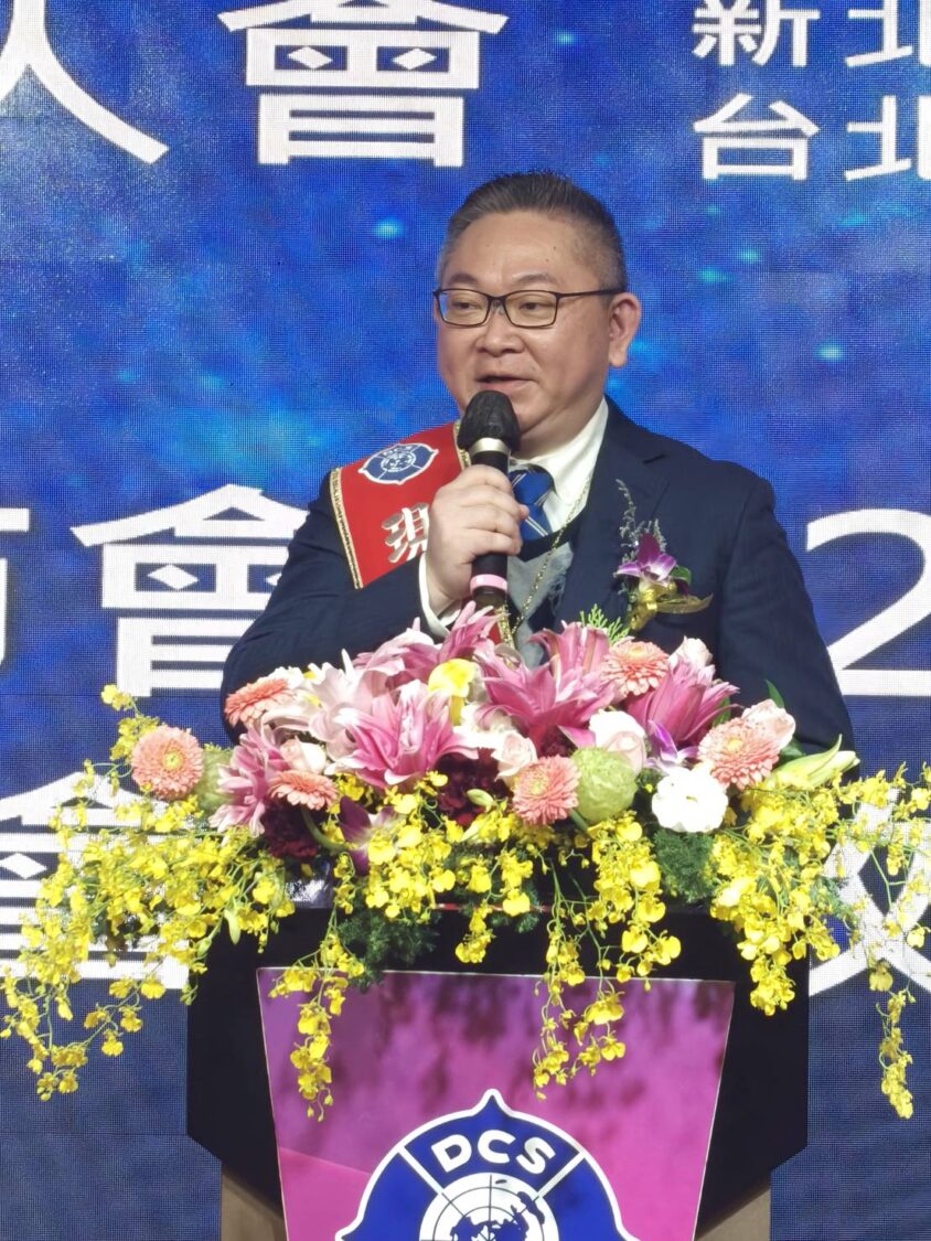 新任會長謝振維過去為媒體人出身，後成功轉型投入商業領域，長年累積豐厚人脈與公共事務經驗。(記者翻攝)