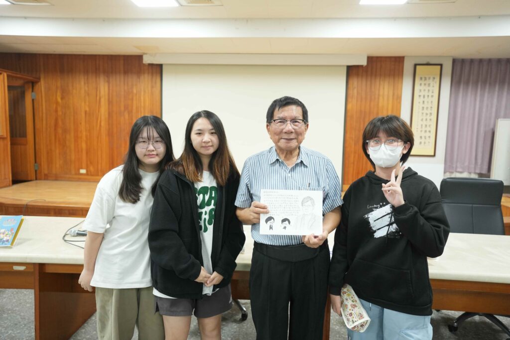 人權故事車前進雲林斗六高中 蔡財源前輩以生命故事向學生講述自由的代價 45 8 9 1024x683 1