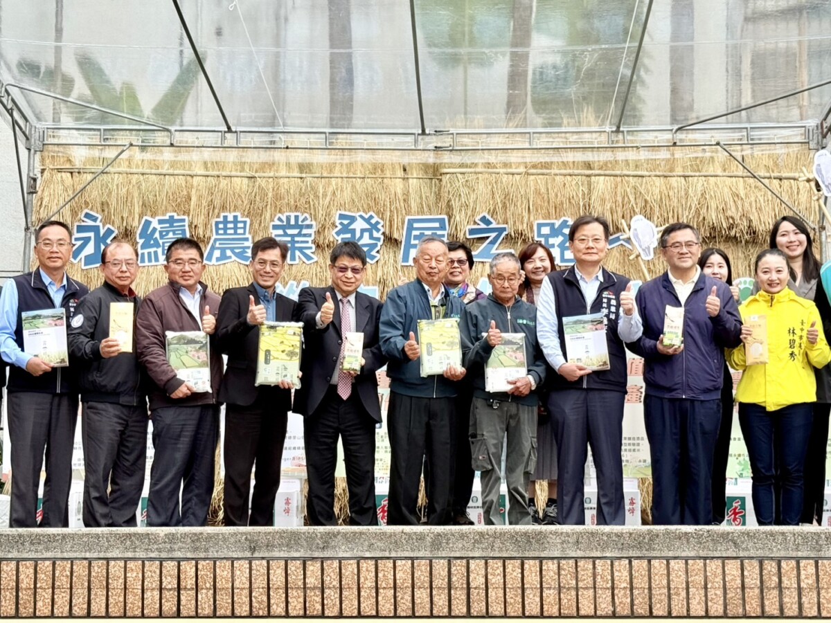 ▲從容穩健永續農業發展,台中霧峰區農會成果亮相。(圖/記者顏淑娟攝)