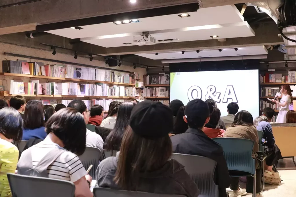 「KADOKAWA WORLD MANGA CONTEST」創作者座談會現場參加者熱烈提問