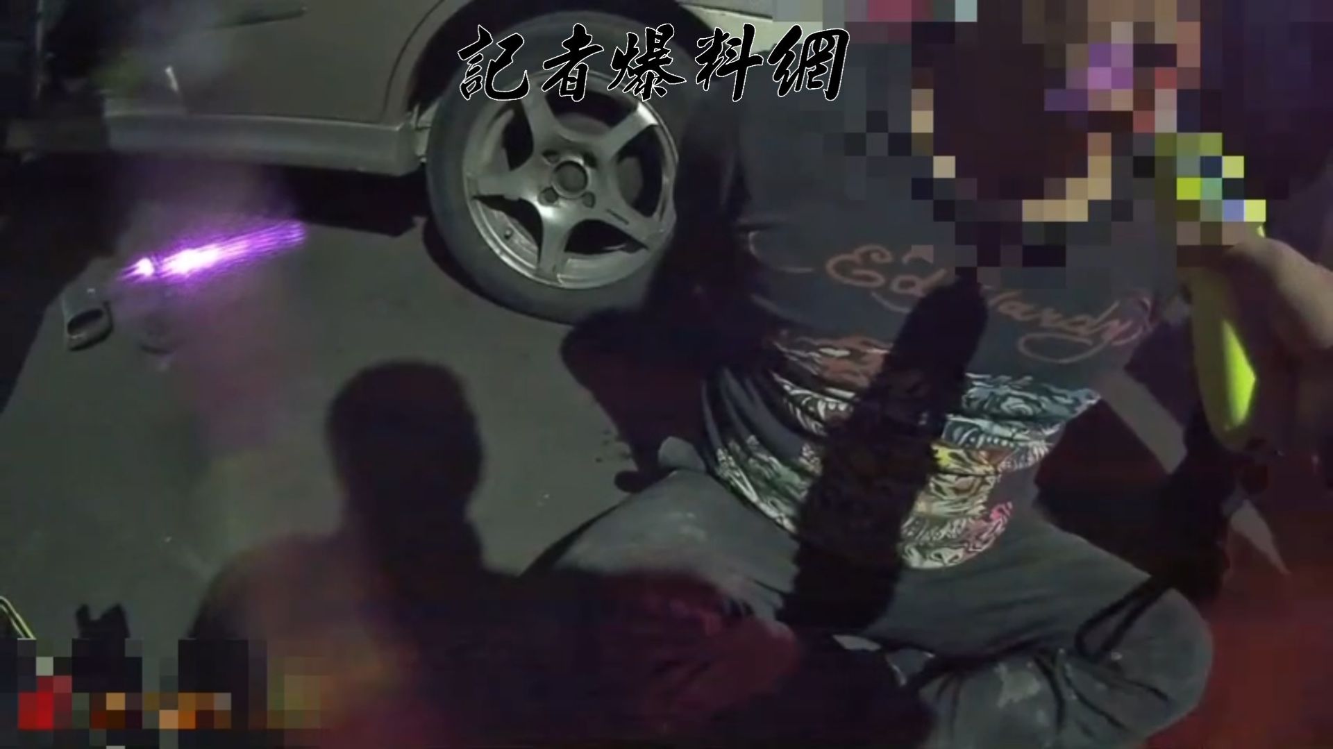 警方現場實施酒測,確認黃男酒精濃度達0.50mg/l。