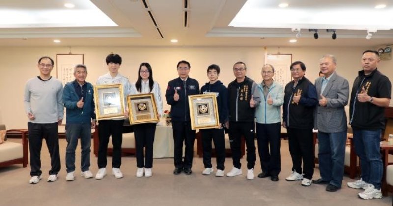 2025達福林匹克運動會台南勇奪1金1銀3銅佳績 黃偉哲表揚嘉勉選手