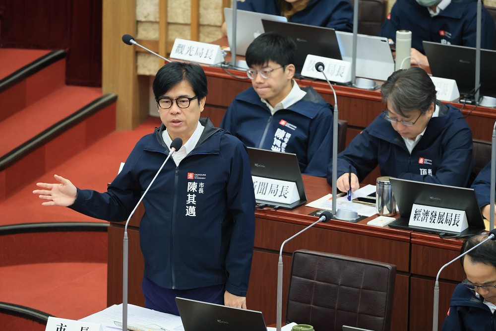 中共再度環台軍演 陳其邁籲立院盡速通過國防預算捍衛安全 224 中共再度環台軍演 陳其邁籲立院盡速通過國防預算捍衛安全 223