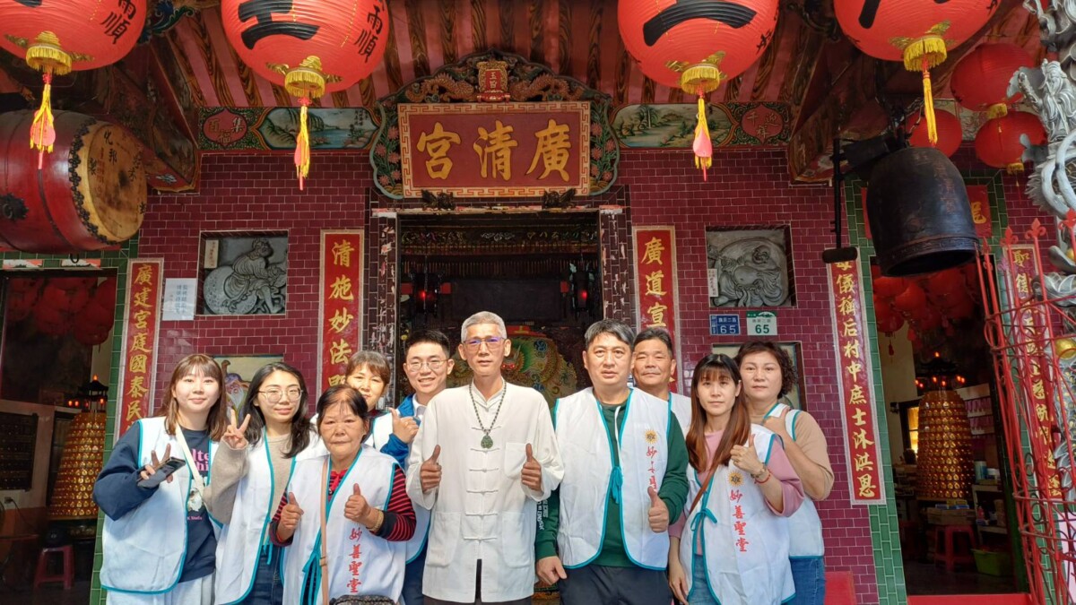 ▲虔心走訪甲仙、內門、旗山,妙善聖堂服務團隊進香祈福圓滿。