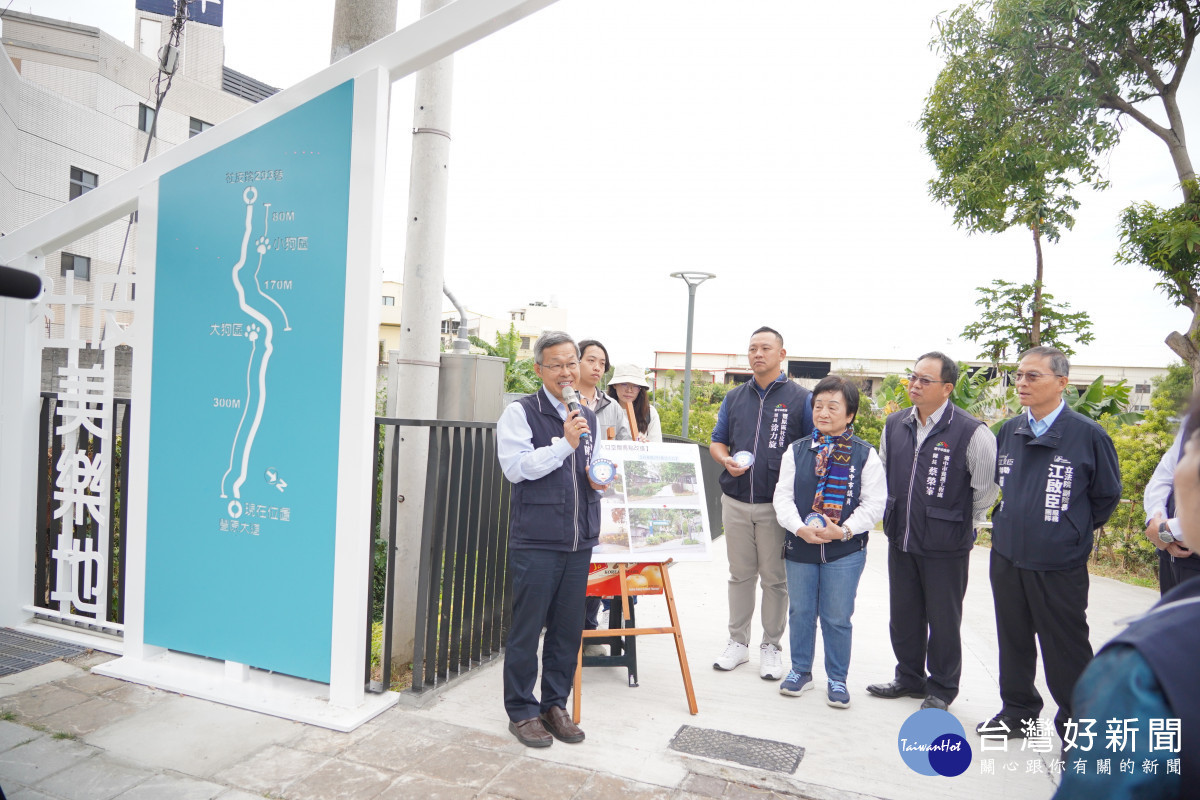 陳大田局長親赴現場視察，地方民代及民眾皆到場參加體驗