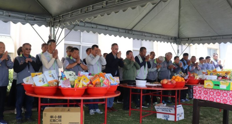 115年一期作曹公圳通水典禮 祈求風調雨順、五穀豐收