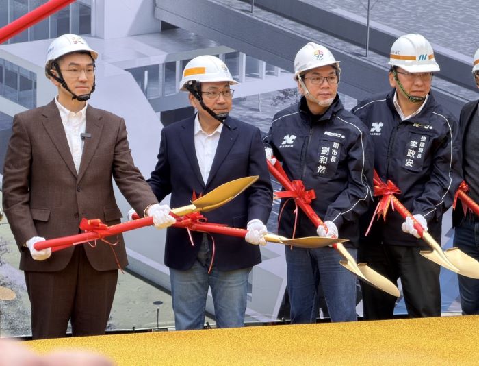 展現效率四大優先 基北攜手基隆捷運先期工程開工 66 《圖說》基隆捷運先期工程今開工,右一新北捷運局長李政安。〈捷運局提供〉