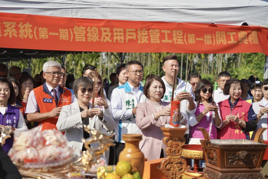 潮州鎮污水下水道工程開工典禮 屏東縣政府推動污水建設再升級 潮州鎮污水下水道工程開工典禮 屏東縣政府推動污水建設再升級