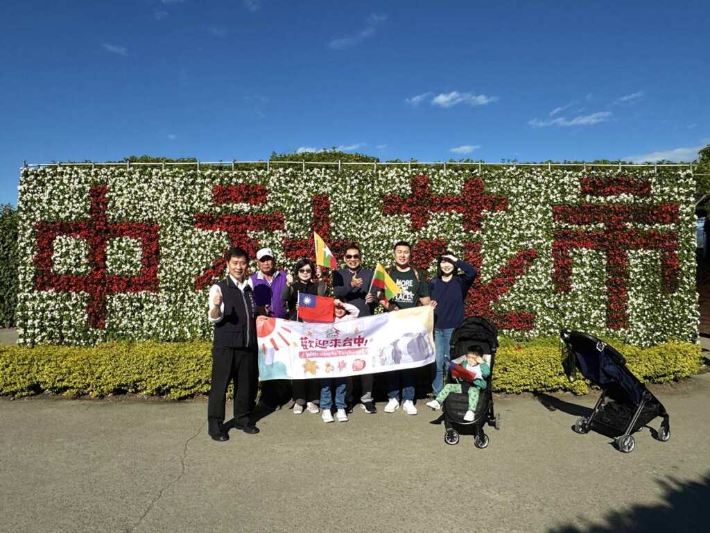 ▲緬甸主力旅行社業者踩線台中中社花市等指標性景點,讓國際旅遊業者深入了解台中多元且具競爭力的觀光資源。
