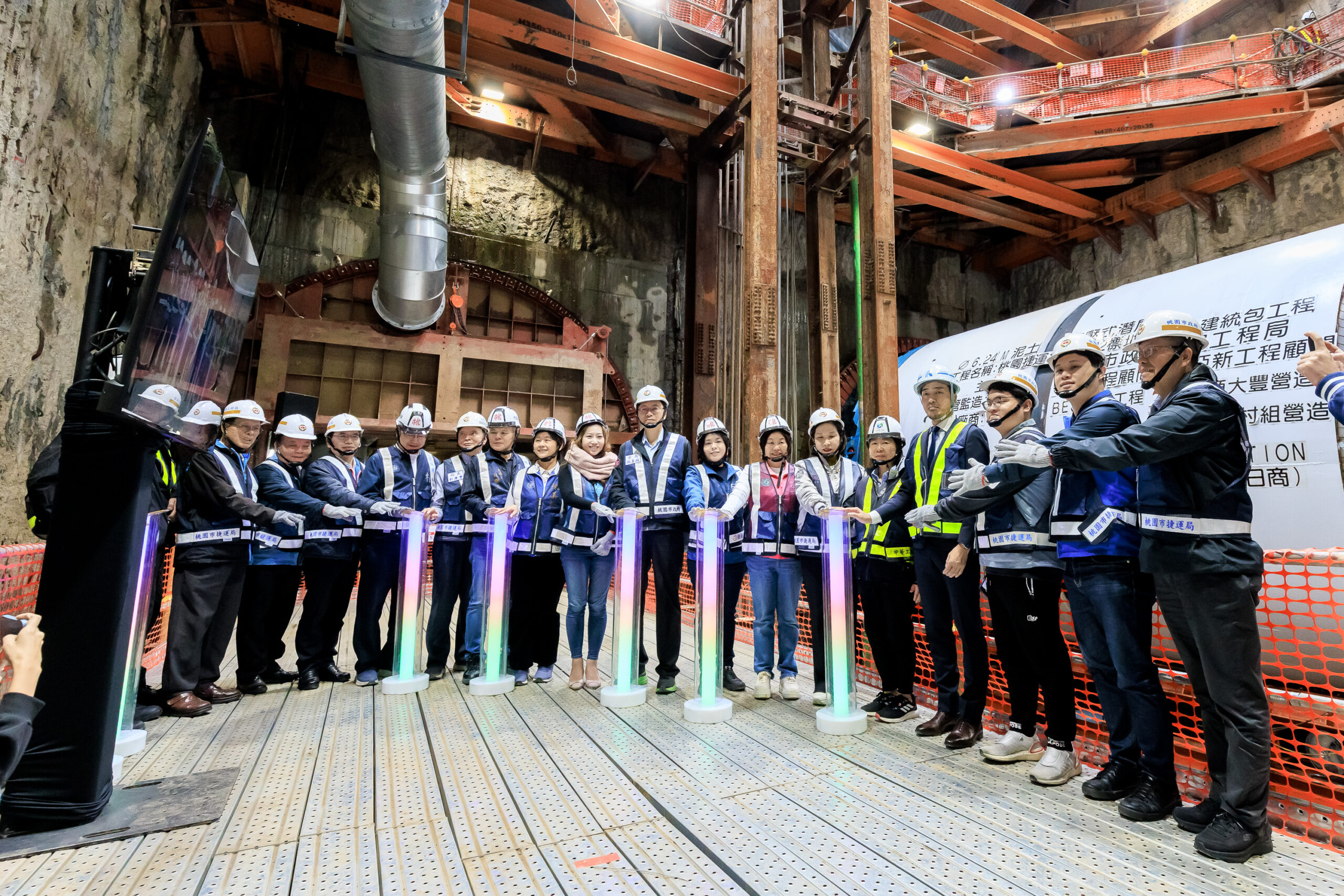 桃捷綠線地底大軍齊發!八德介壽路7台潛盾機同步推進創全國紀錄 S 30056533 0 scaled