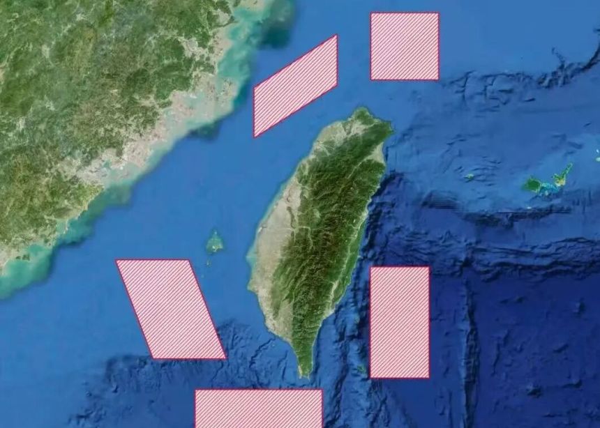 ▲中國解放軍圍台軍演。