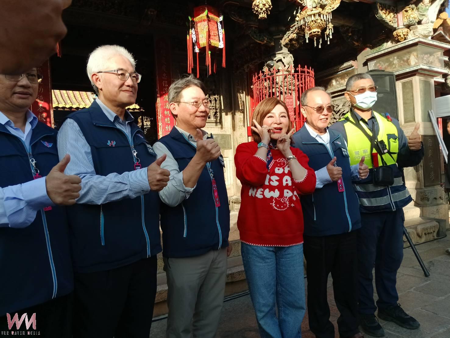 交通部前進北港朝天宮 攜手「保庇天后」王彩樺強化交通安全宣導 - https://www.watchmedia01.com