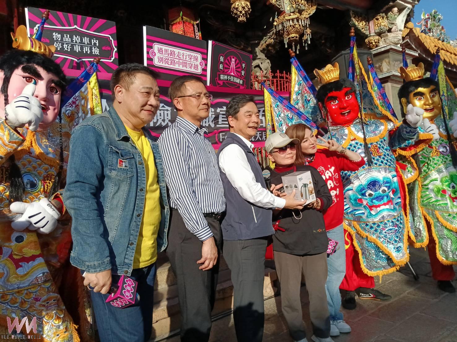 交通部前進北港朝天宮 攜手「保庇天后」王彩樺強化交通安全宣導 - https://www.watchmedia01.com