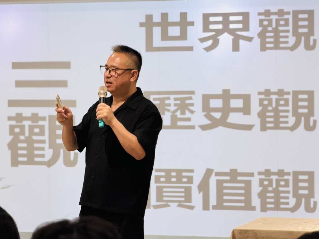 ▲百夫長集團主席陳志彬博士應邀出席僑光科技大學演講。