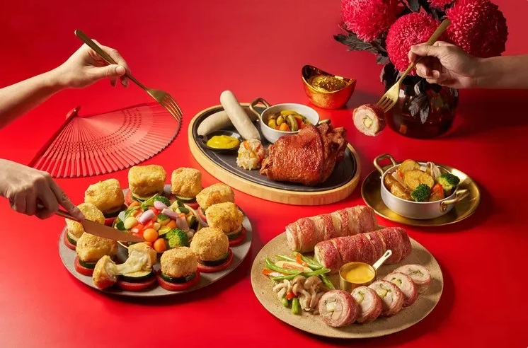 福容大飯店桃園店推「金馬獻瑞」年菜外帶 13,880起星級飯店年菜組合輕鬆上桌 V1230009