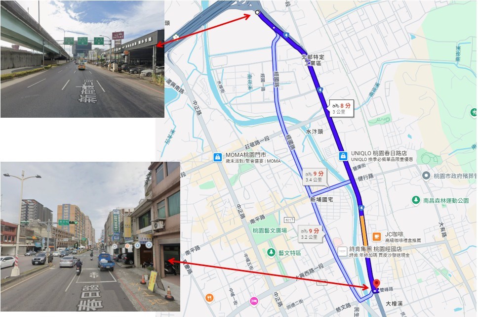 台4線桃園路段這天起路面刨鋪 機動調整封閉調撥車道 4545465 3