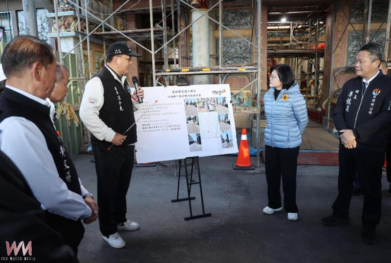 (有影片)/口湖下崙福安路改善啟動 張麗善:力拚年前完工 - https://www.watchmedia01.com