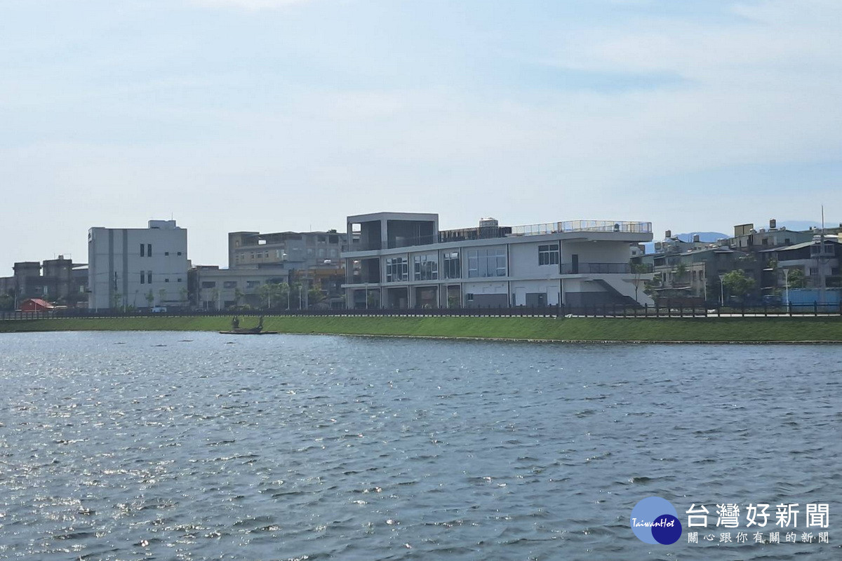 大湳滯洪池風貌。