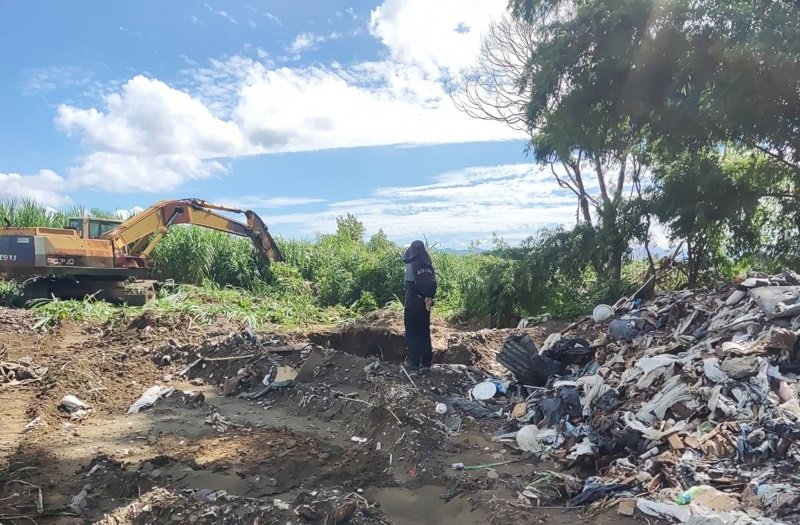 嘉義縣環保局跨域聯防 科技執法共同破獲跨縣市非法棄置集團