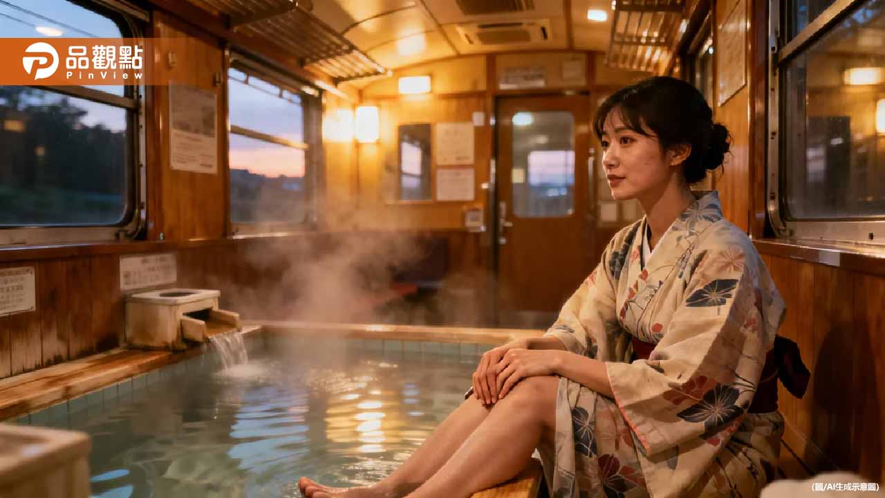 日本搭火車可以泡溫泉!三重足湯列車冬季限定登場