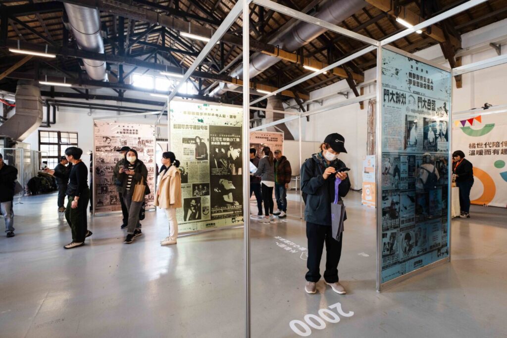 在「穿越時光」主題展覽周邊,設有不同品牌的攤位,值得細細走訪。(圖/主辦單位提供)