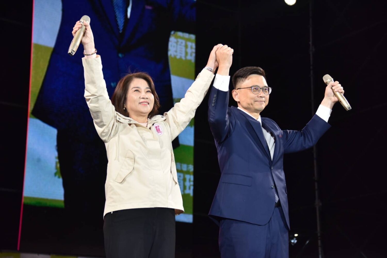 高屏同盟!周春米讚賴瑞隆20年完整歷練是未來擔任高雄市長的養分