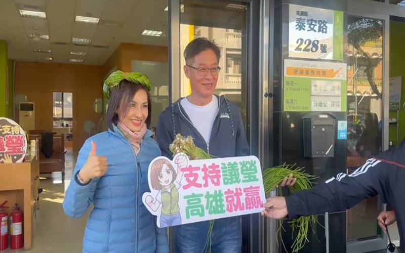 邱議瑩啟動全市大車掃　本命區旗美率先出發氣勢如虹