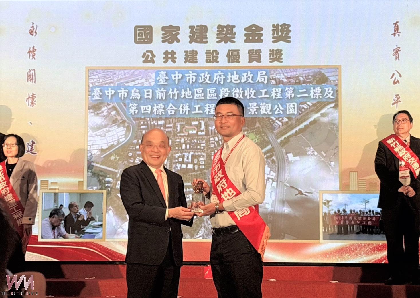 力推智慧地政、地利共享願景　台中市地重劃區開發連年獲獎肯定