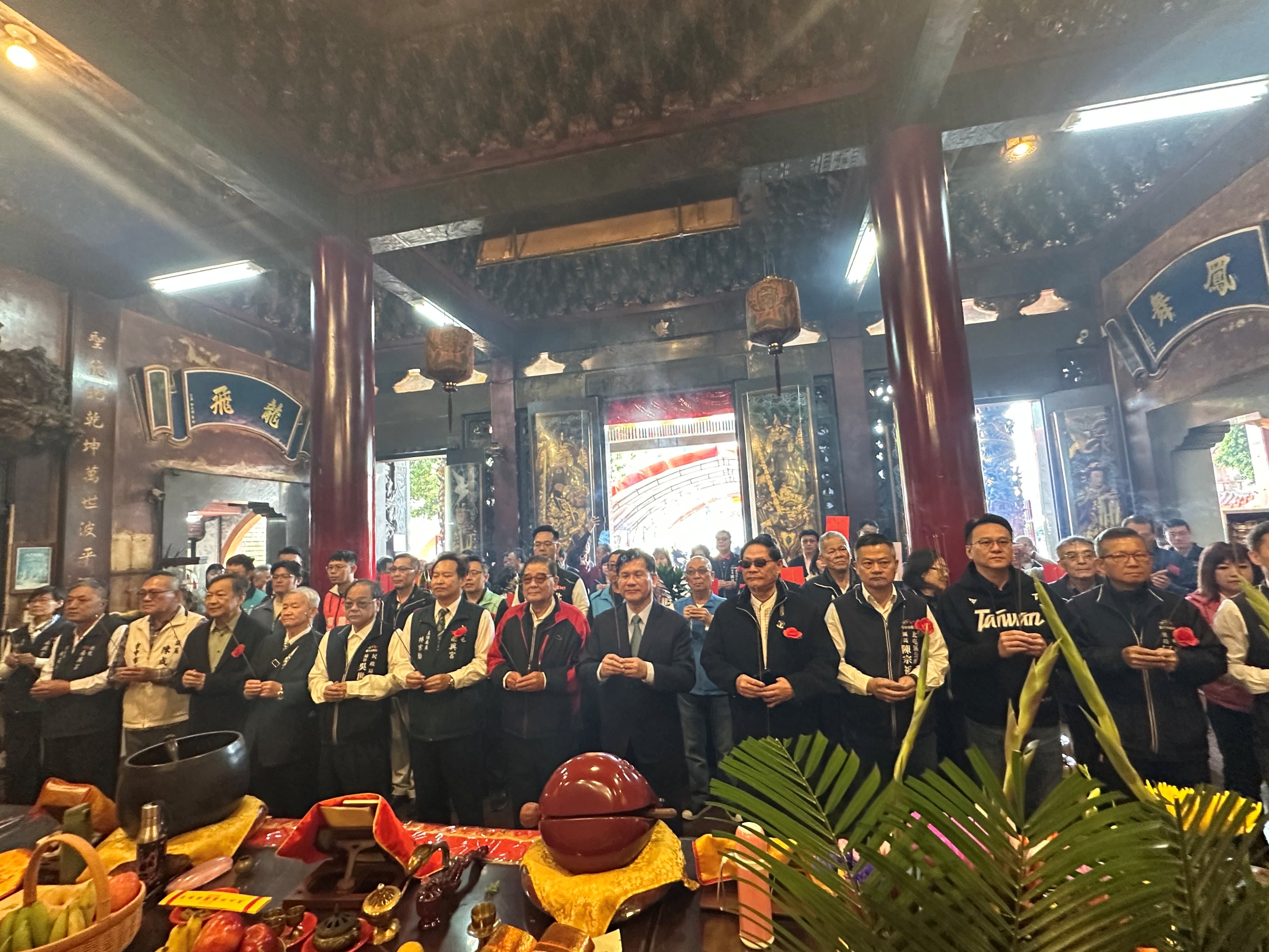 圖 台中南興宮新-主委交接展新篇章 記者王偉翻攝