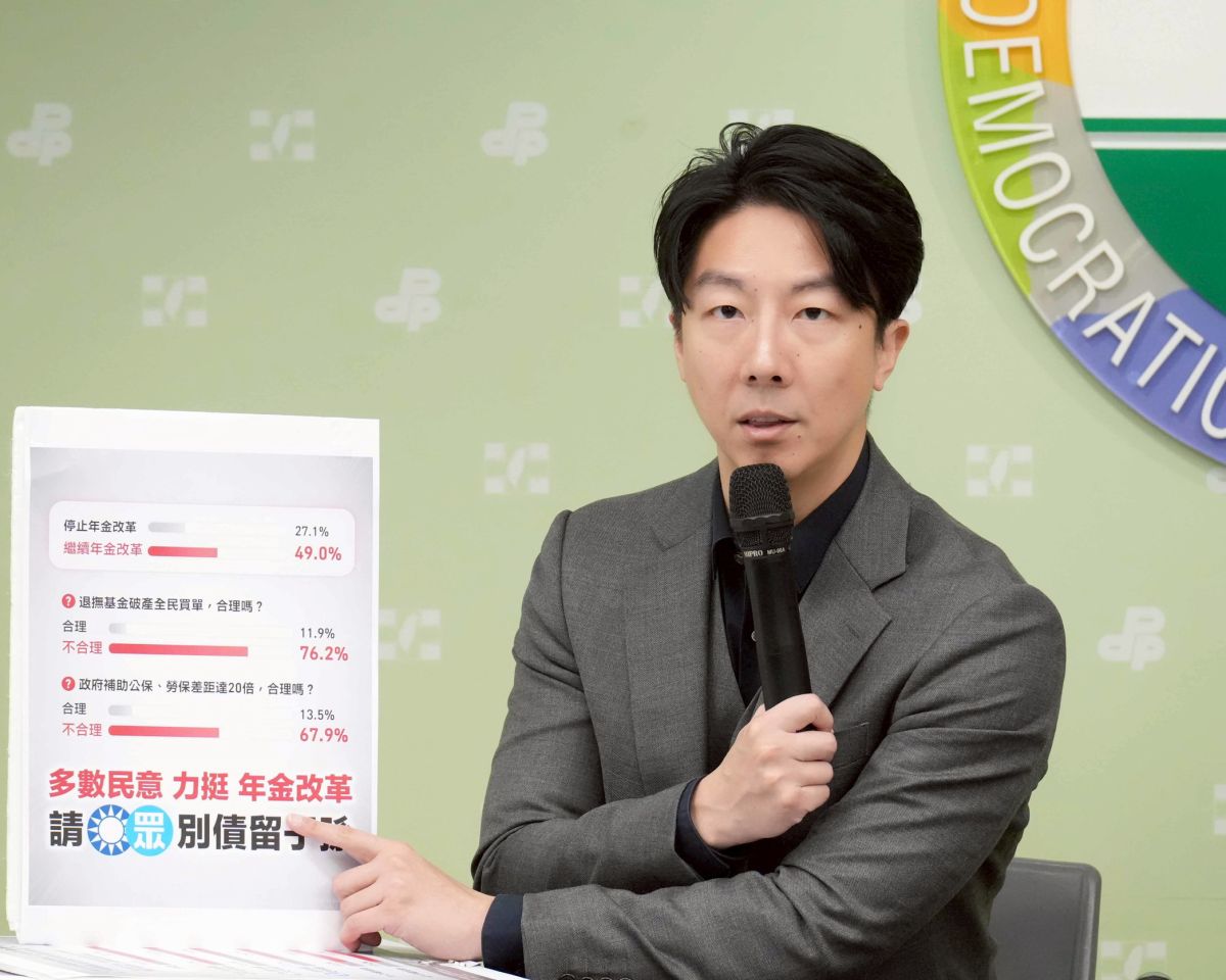圖/吳崢強調,國民黨持續以話術混淆視聽,將違憲爭議作為杯葛總預算的藉口,顯示其目的僅在政治鬥爭,而非理性討論政策。(資料照,民進黨提供)