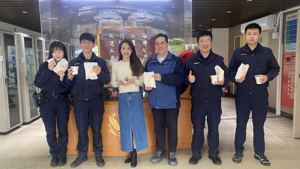 寒流送暖 暖晨心食 Cafe & Brunch 致贈愛心早餐 第三分局回贈感謝狀表達誠摯謝意 21 %E4%B8%80 9