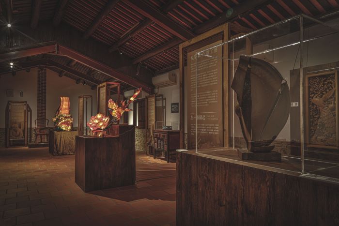《圖說》「2025新北市傳統工藝暨城市容顏特展」展場照。〈文化局提供〉