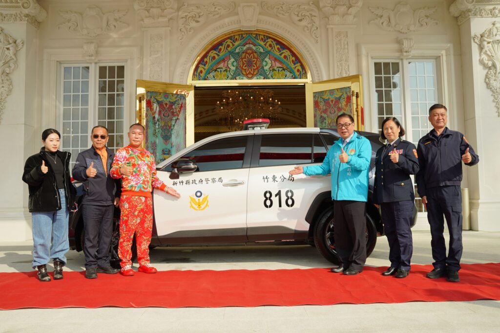力挺警車汰舊換新!啟德董事長胡漢龑再捐巡邏車拋磚引玉 27 115010521