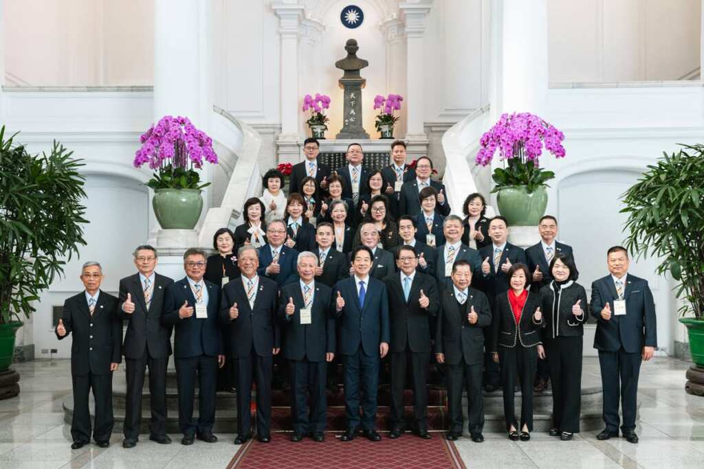 ▲賴清德接見「中華民國進出口商業同業公會全國聯合會」攜手深化國際經貿布局。