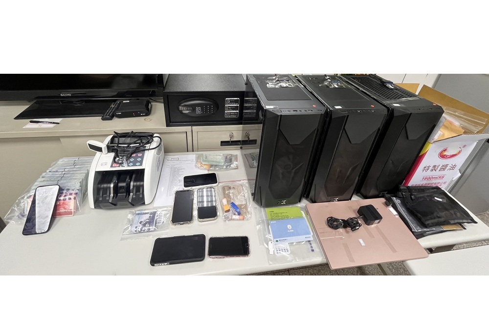 假交易真洗錢 警破三方支付洗錢集團半年金流逾10億元 236 cnews204260106a11