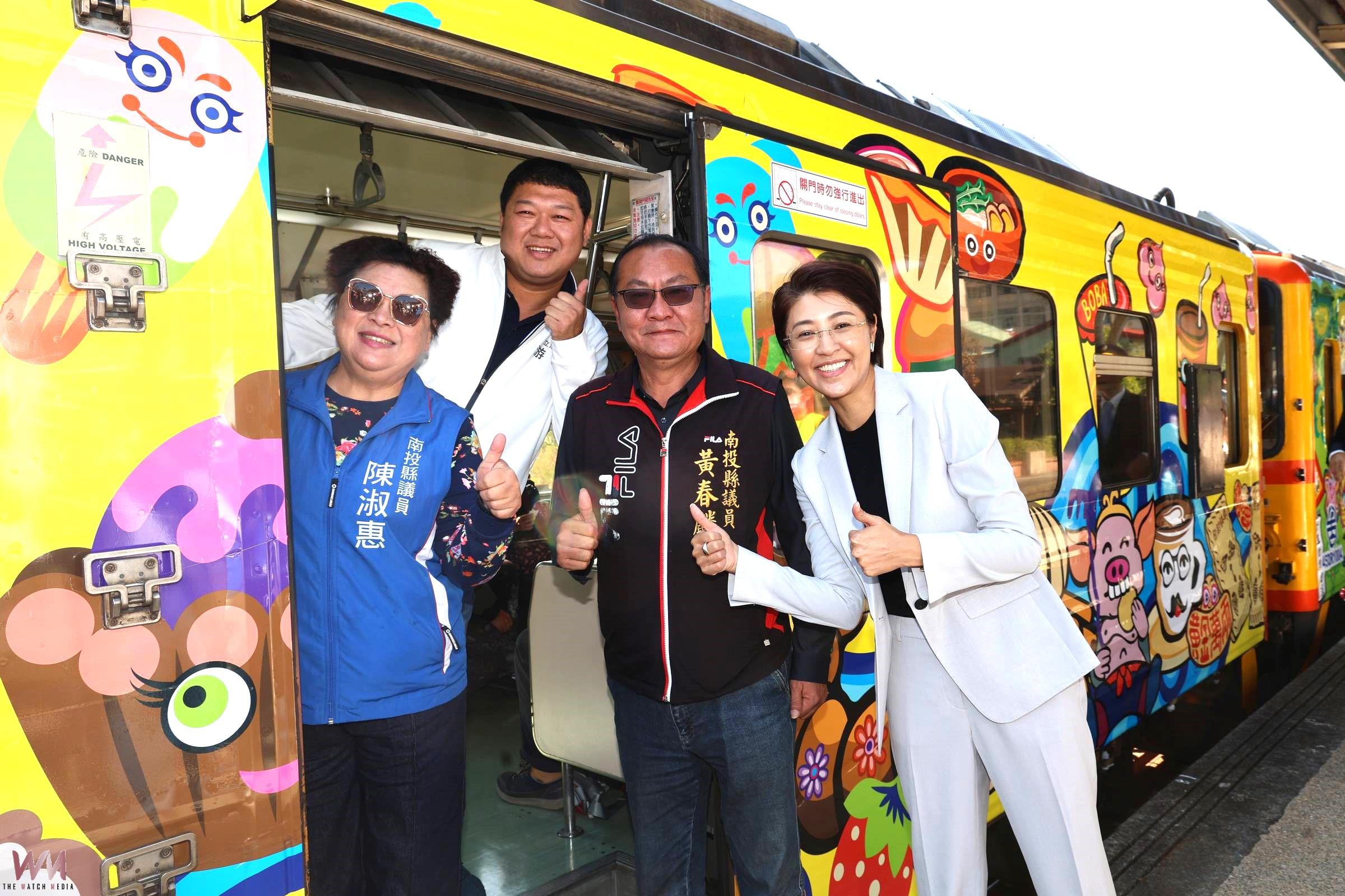 喜迎集集線鐵路第一階段復駛「西遊記」彩繪列車首航 - https://www.watchmedia01.com