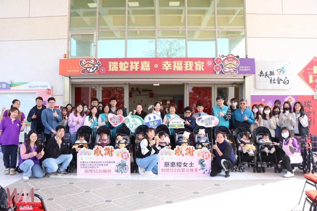 台灣燈會期間友善環境 受贈輪椅、推車助弱勢 - https://www.watchmedia01.com