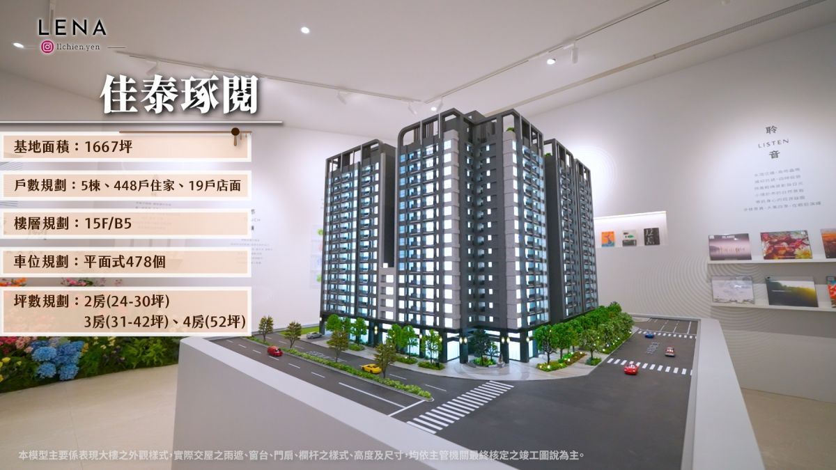 圖/本案「佳泰琢閱」2~4房高坪效住宅,距台灣大道僅約3分鐘,出社區即接台61線,約10分鐘抵清水、沙鹿車站,生活與交通機能完整承接海線核心利多。(翻攝自YT土地婆麗娜)