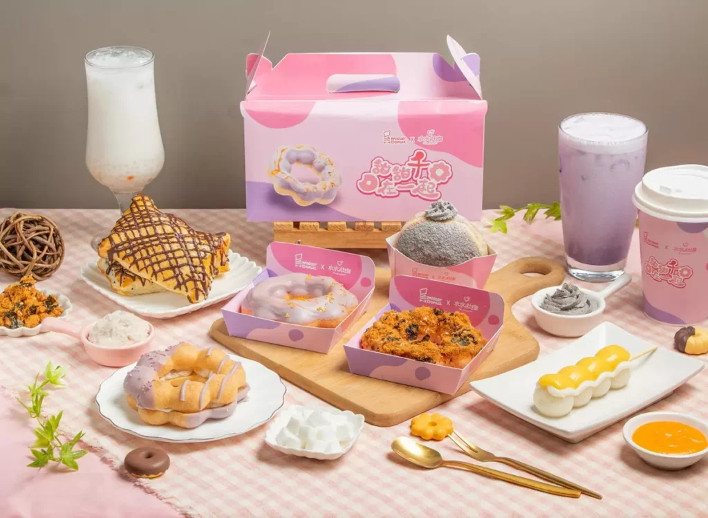Mister Donut x 水水灶咖夢幻聯動 攜手水水灶咖創辦人千千結合台泰風味推8款聯名商品