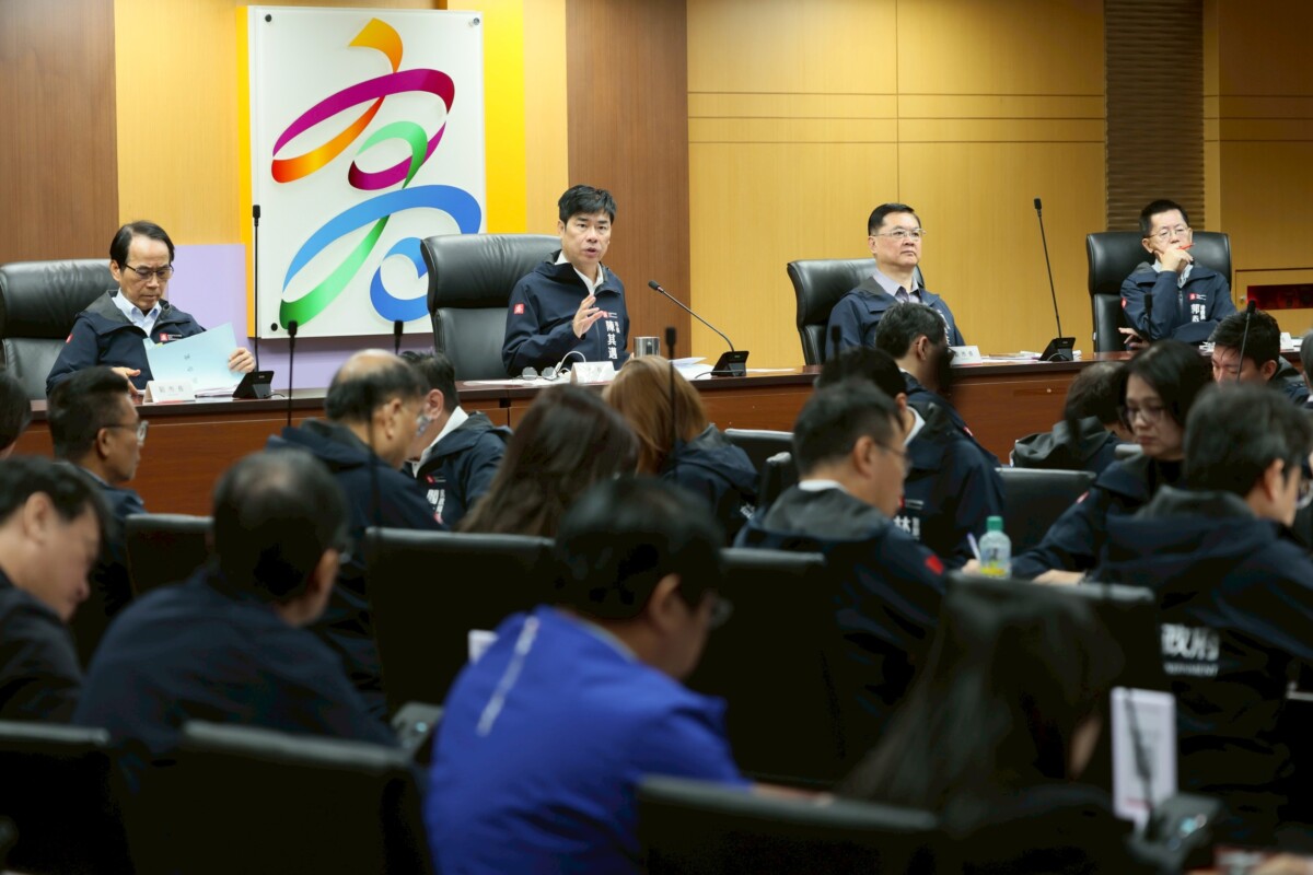 ▲市長陳其邁於市政會議中指示水利局持續辦理相關排水改善工程,落實水資源永續治理。
