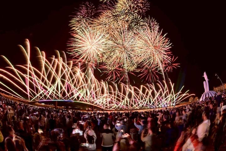 「2026澎湖國際海上花火節」將於05/04登場。（圖為2025年資料照）　圖：澎湖縣政府／提供