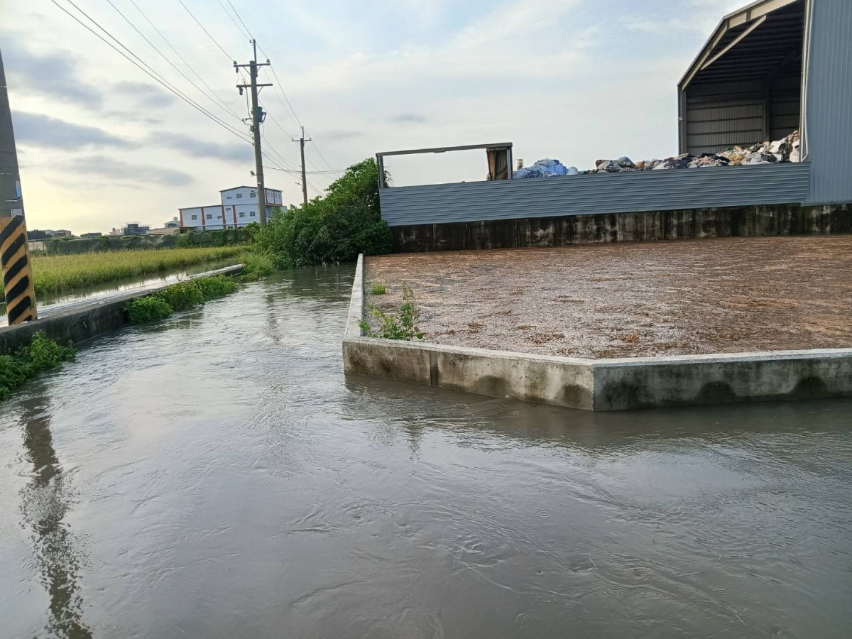縣府投入4,875萬元「加錫排水一期治理」動土 640公尺箱涵強化秀水、大村防洪力。圖/彰化縣政府提供