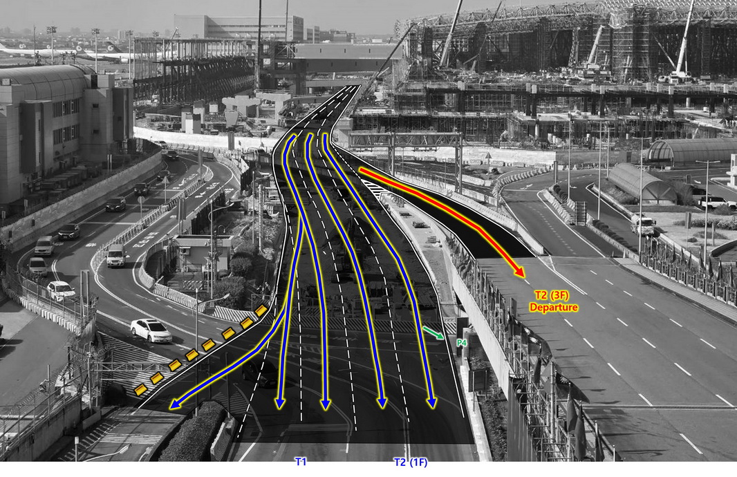 配合第三航廈南廊廳施工 桃機航站南路1/7晚22時起改道施工6小時 - https://www.watchmedia01.com