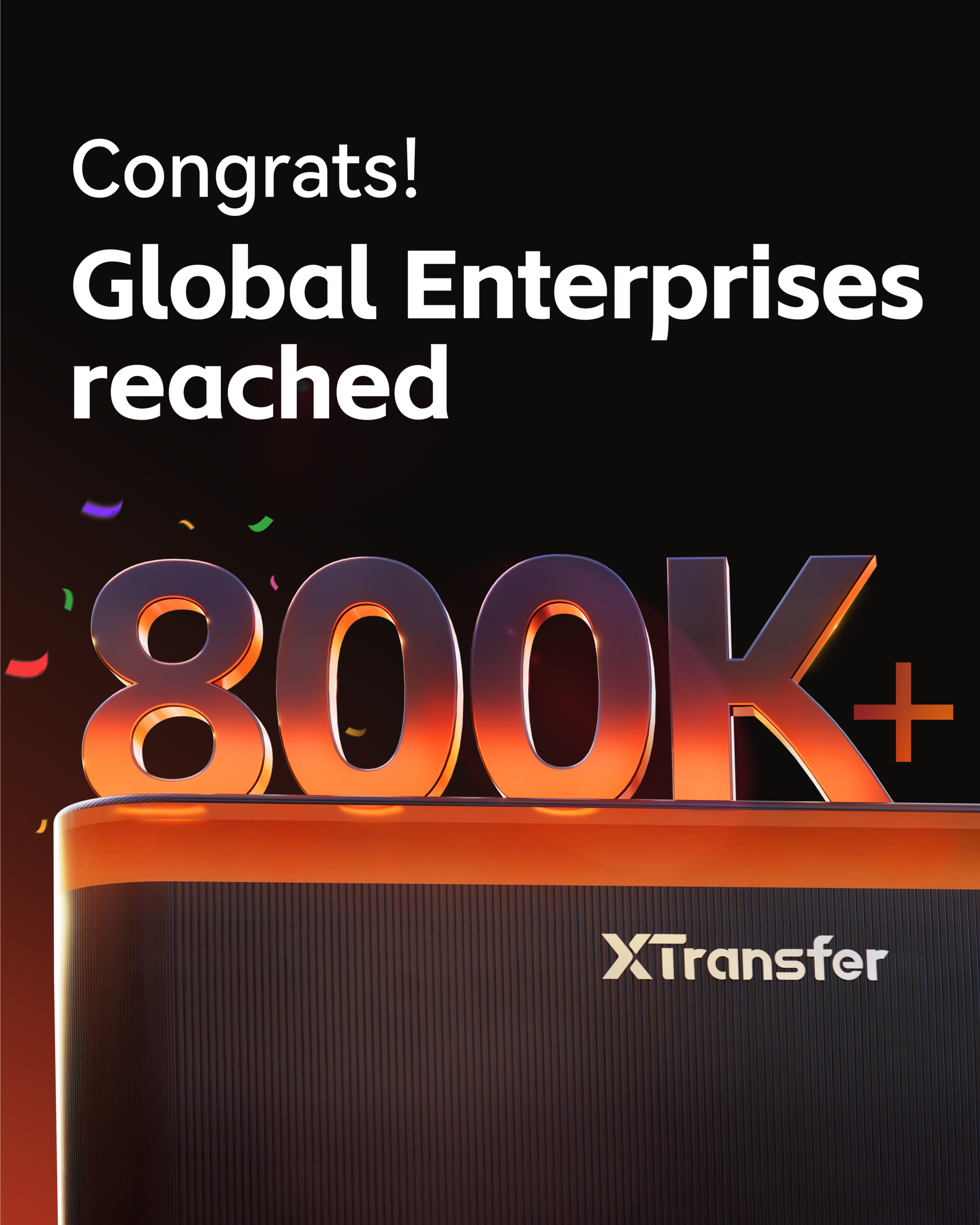 XTransfer公佈全球客戶超過80萬