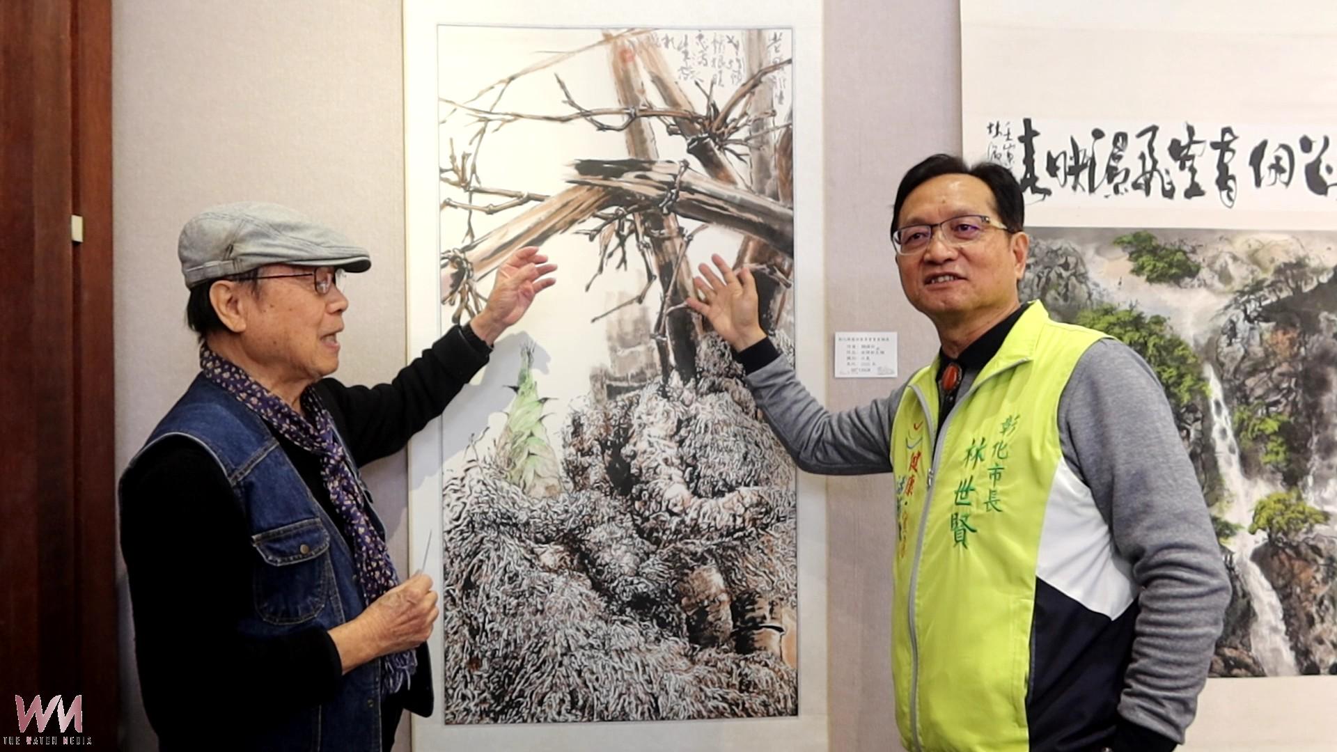（有影片）／看藝術！90件作品齊聚　彰化藝術館會員聯展亮相