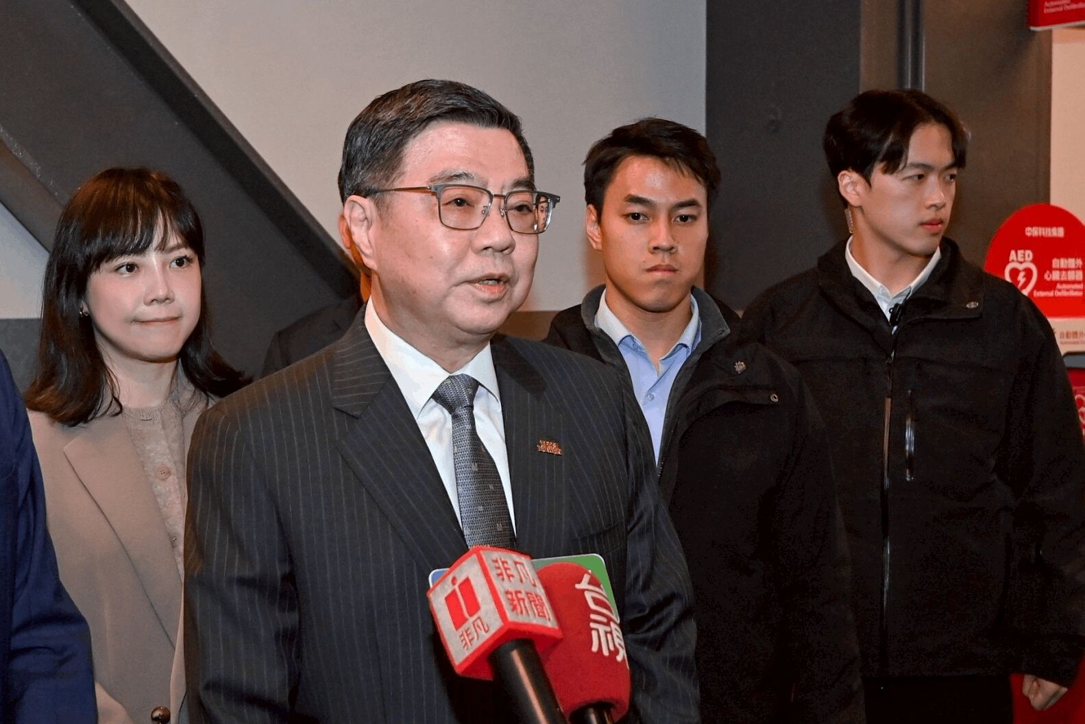傳藍營先付委特定預算 卓榮泰批:破碎性挑三揀四非正常國會 204 照片來源:行政院
