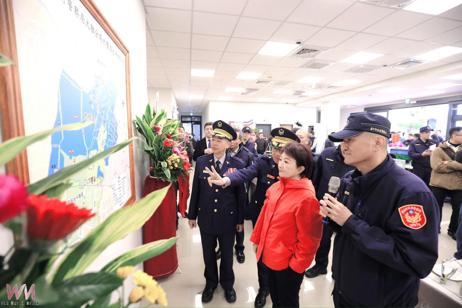 強化治安量能！台中大雅六寶派出所落成啟用　盧秀燕：7年增建7處警政廳舍 - https://www.watchmedia01.com