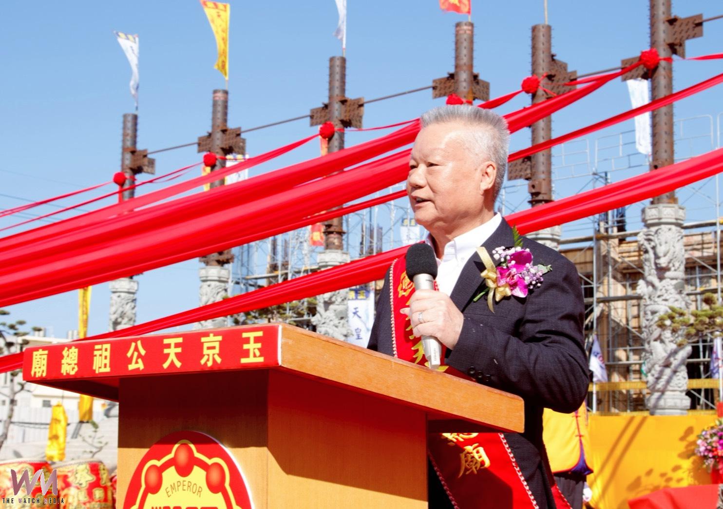 清水區玉京天公祖總廟龍鳳呈瑞龍柱完成大典 盧秀燕讚:無私奉獻、回饋地方 - https://www.watchmedia01.com