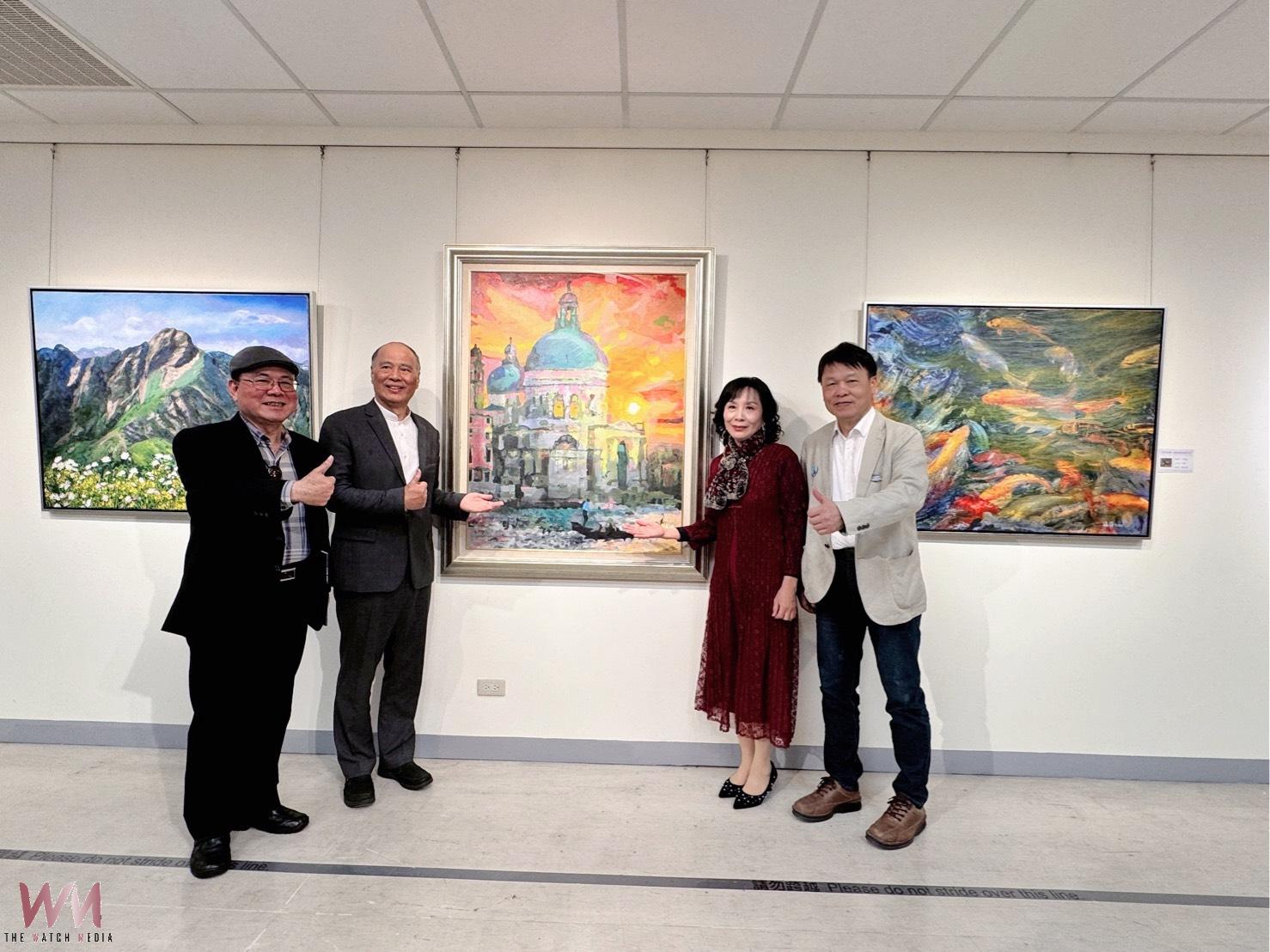 廖涵茵《光影拾韻》油畫創作展大墩揭幕 人氣爆棚展覽室首見第二現場 - https://www.watchmedia01.com