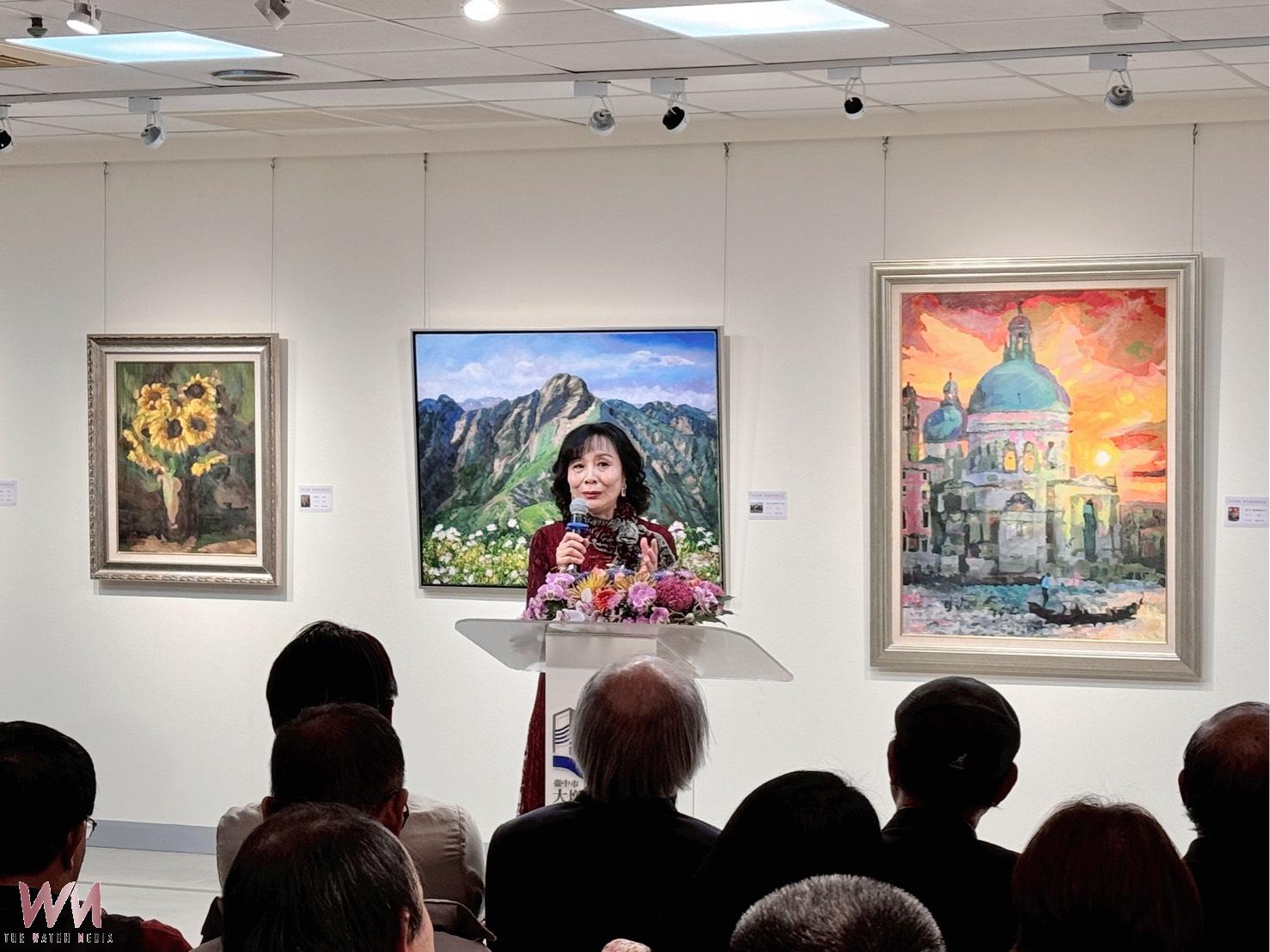 廖涵茵《光影拾韻》油畫創作展大墩揭幕 人氣爆棚展覽室首見第二現場 - https://www.watchmedia01.com